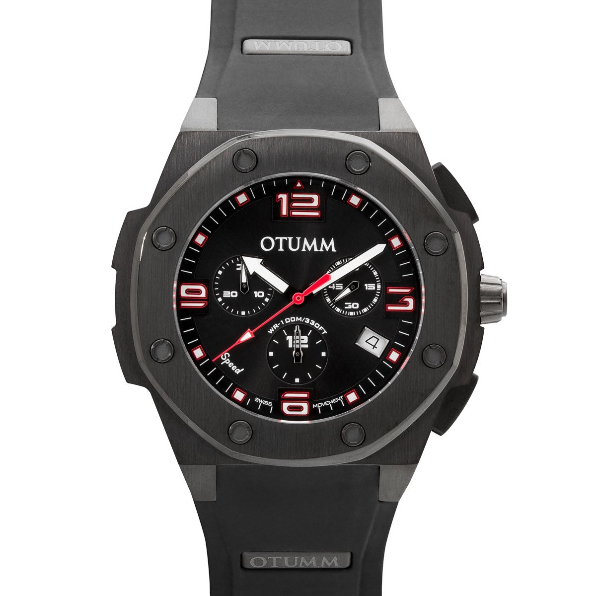 Speed Chronograph Black  Case 45mm