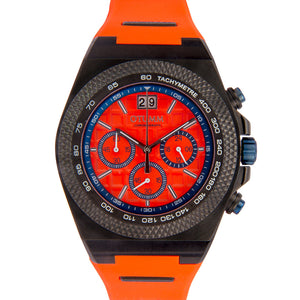 Big Date Chronograph Black Orange 45mm