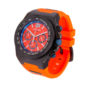 Big Date Chronograph Black Orange 45mm