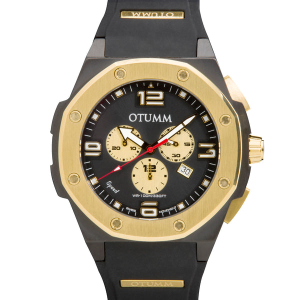 Speed Chronograph Gold Case 53mm